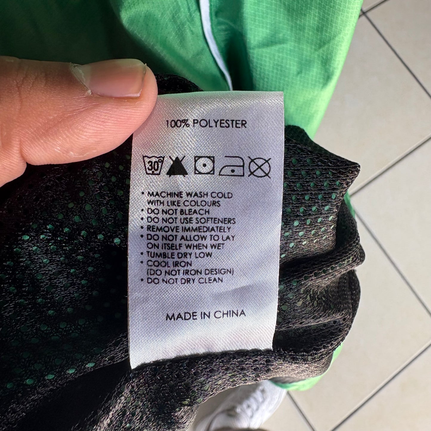 Chamarra Rompe Vientos BLK Para Hombre Talla 3XL Color Verde Rugby Mazda