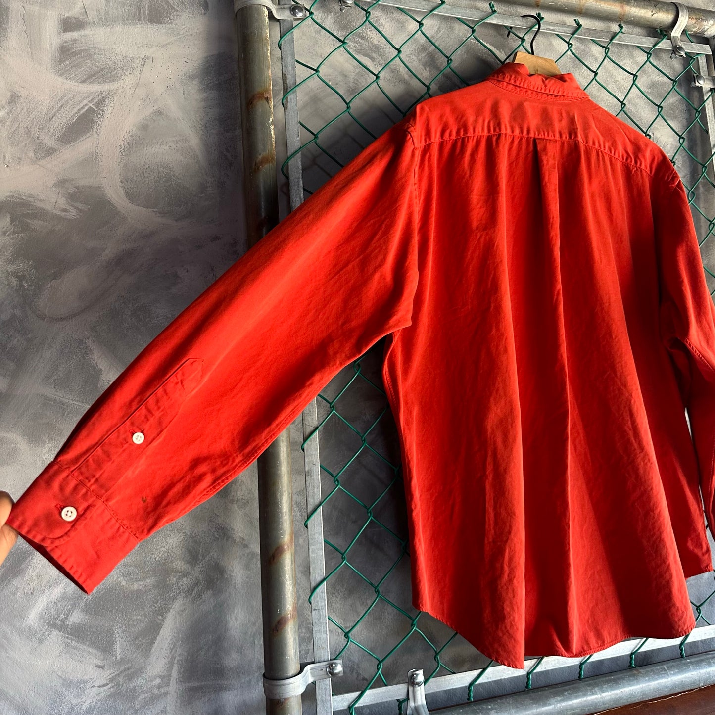 Camisa Polo Ralph Lauren De Hombre Talla XL Color Rojo De Tela Gruesa