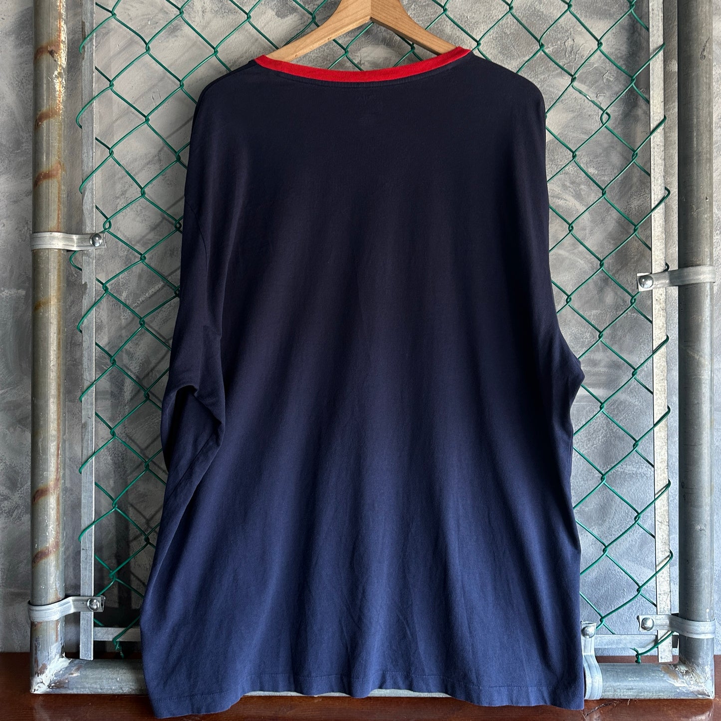 Camisa Polo Ralph Lauren De Hombre Talla Xl Color Azul Marino Lofi Manga Larga