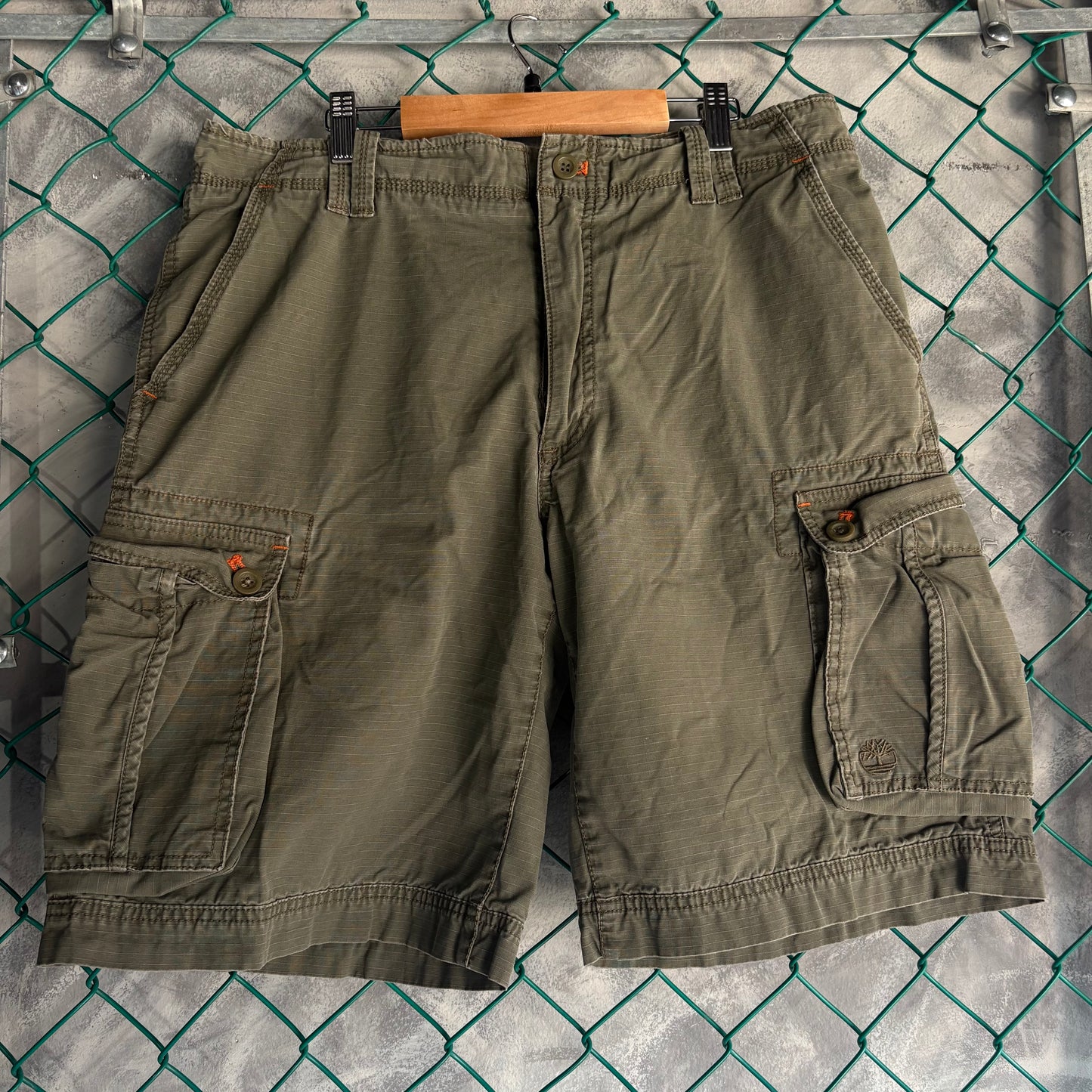 Short Timberland Hombre 34 Verde Militar
