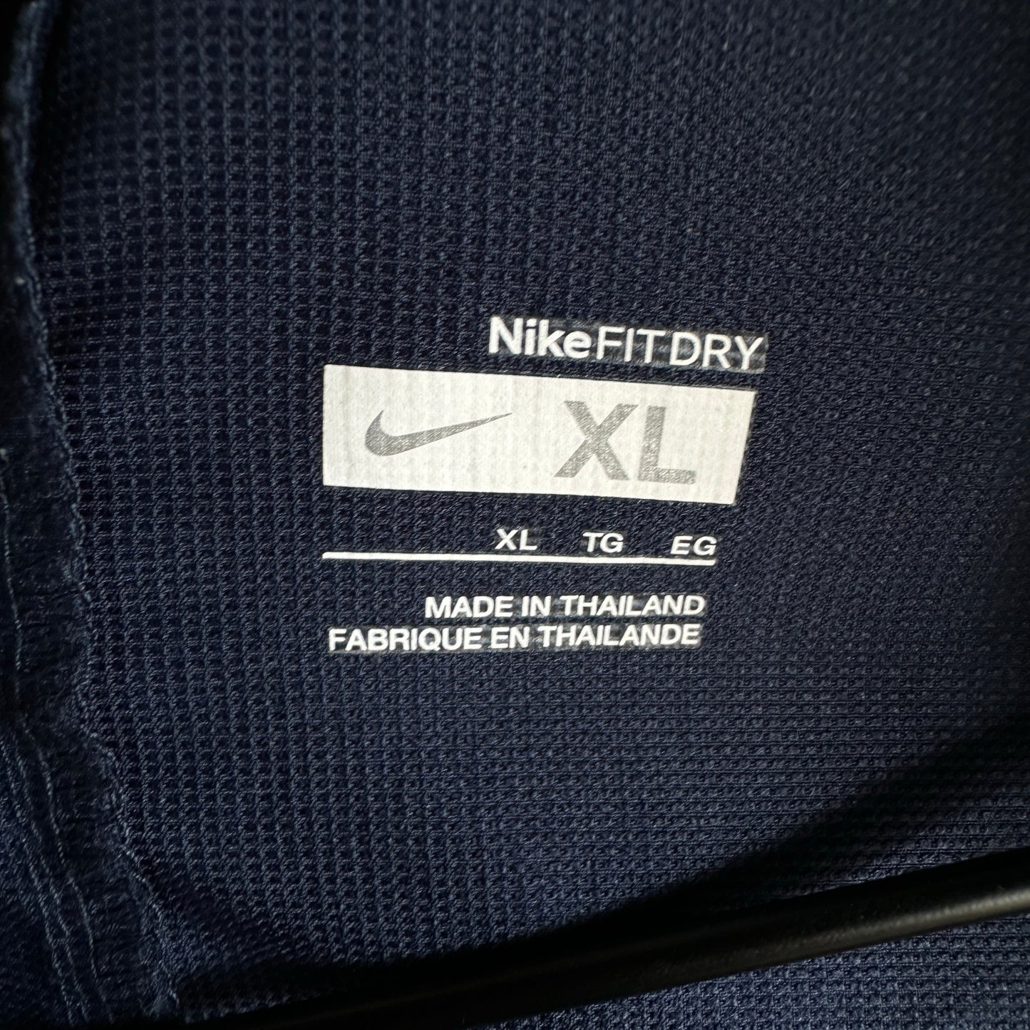 Chamarra Nike De Hombre Talla XL Color Azul Marino Dri Fit De Ziper