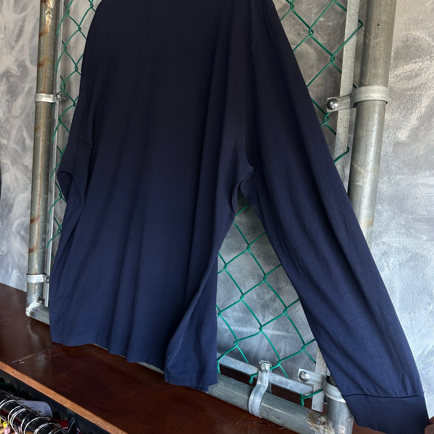 Camisa Polo Ralph Lauren De Hombre Talla Xl Color Azul Marino Lofi Manga Larga