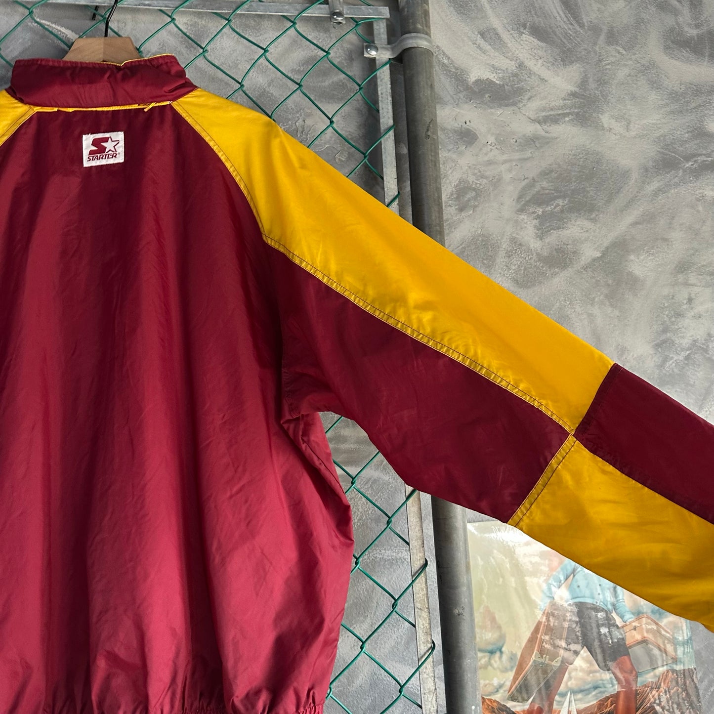 Chamarra Vintage Starter Redskins De Hombre Talla Xl Color Rojo Red Skins de Washington