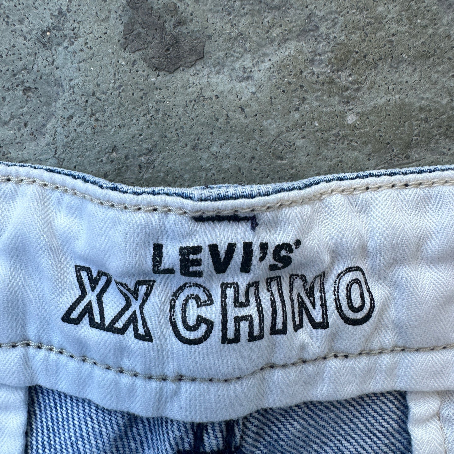 Short o Jort Vintage Levis De Hombre Talla 32 Color Azul Claro Chinos Big E Premium