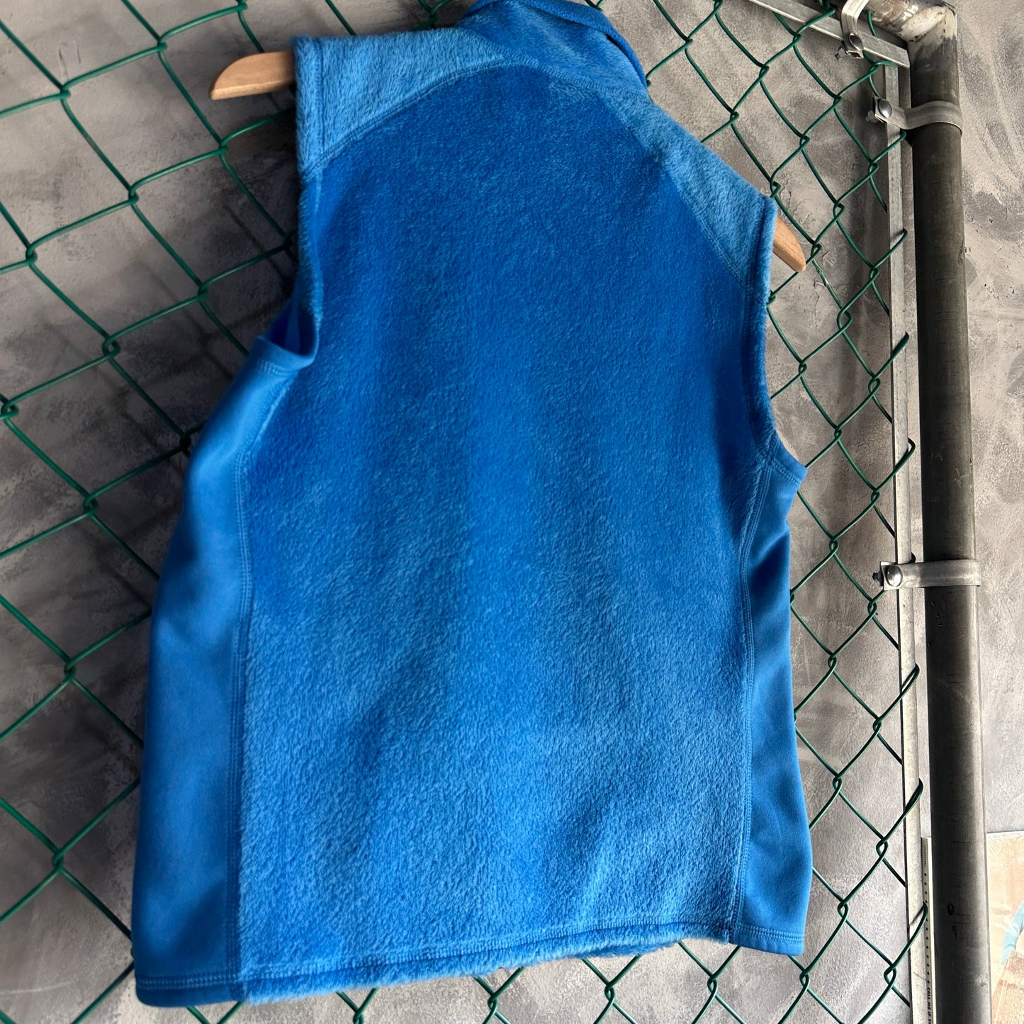 Chaleco Patagonia De mujer Talla M Color Azul De Peluche Polartec Hiking Alpinismo Senderismo