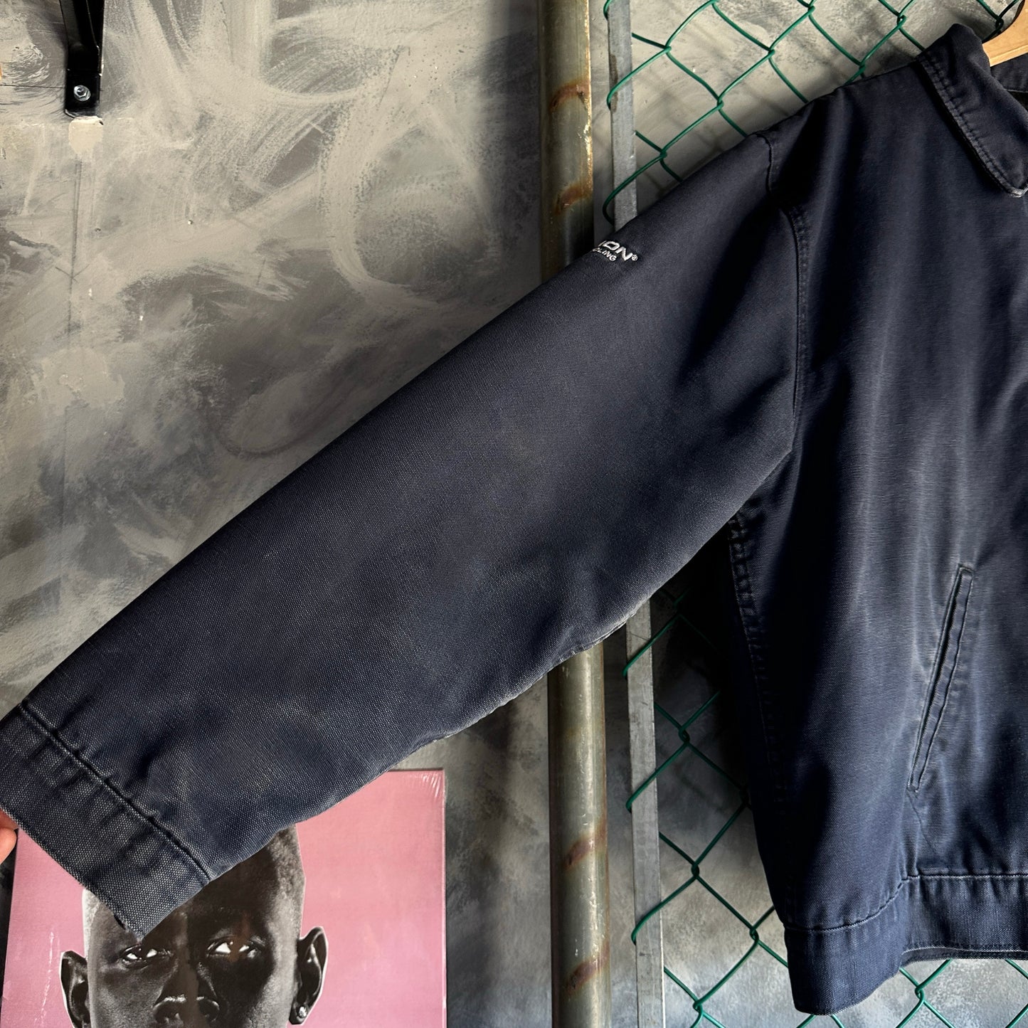 Chamarra Dickies De Hombre Talla Xl Color Azul Marino Detroit Workwear