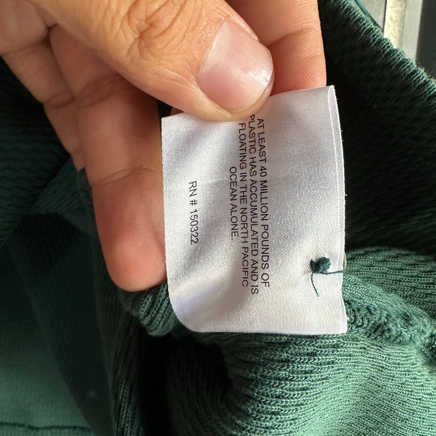 Camisa Polo Noah NYC De Hombre Talla L Color Verde Pique Con Textura Prepy
