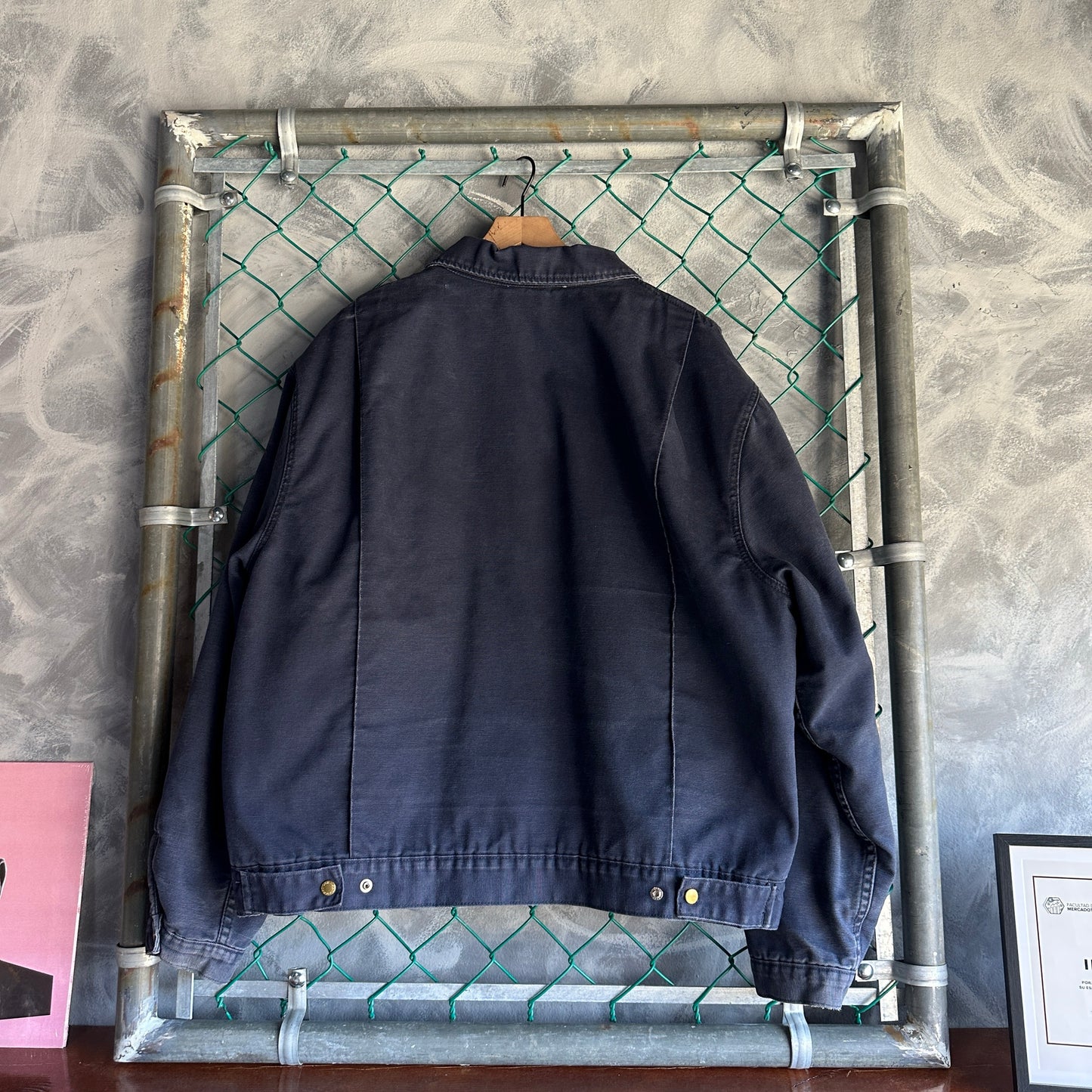 Chamarra Dickies De Hombre Talla Xl Color Azul Marino Detroit Workwear