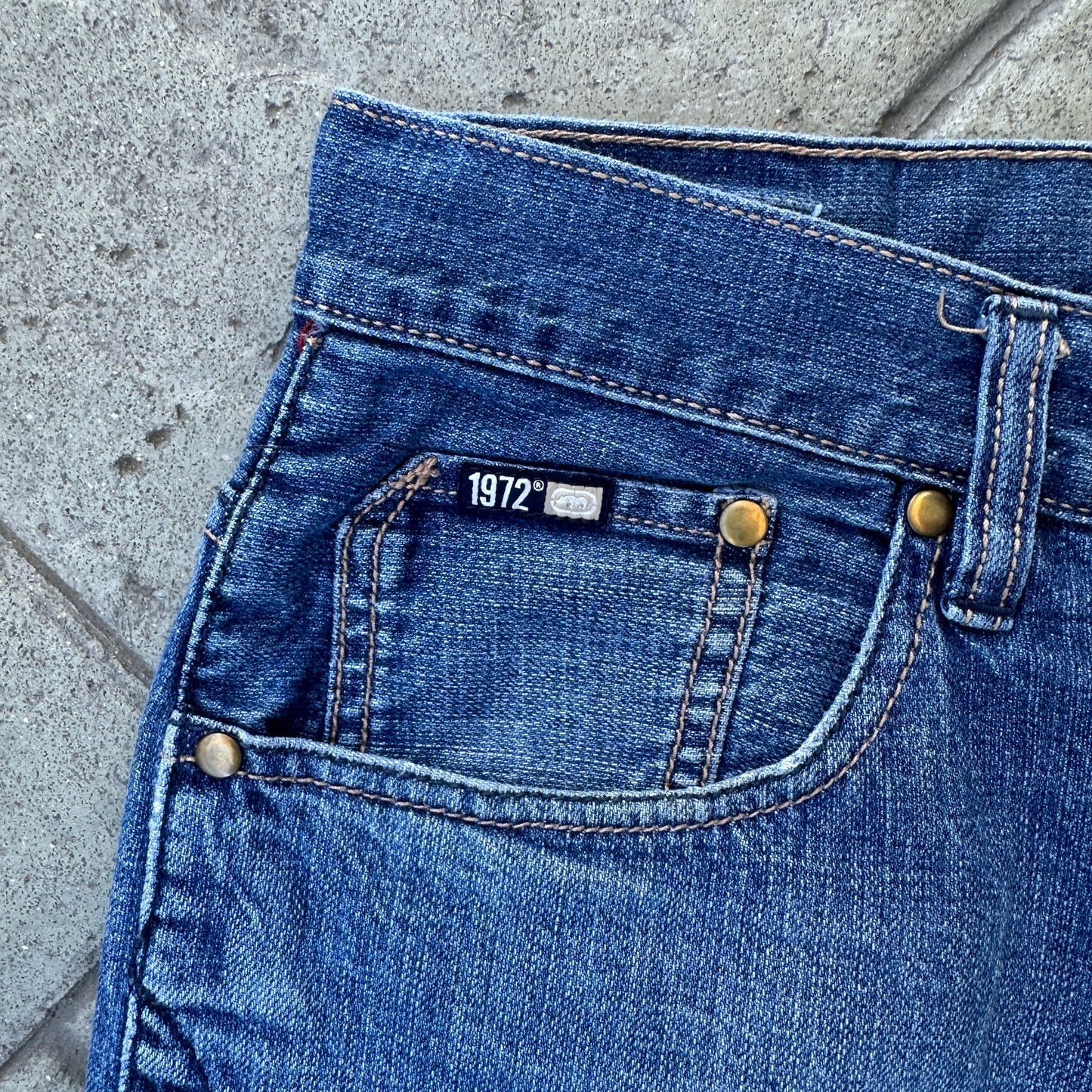 Short o Jorts Vintage Ecko Unltd De Hombre Talla 36 Color Azul Corte Baggy Y2K