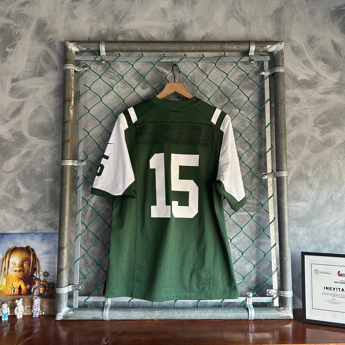 Jersey De NY Jets Nike De Hombre Talla S Color Verde Tim Tebow NFL Futbol Americano