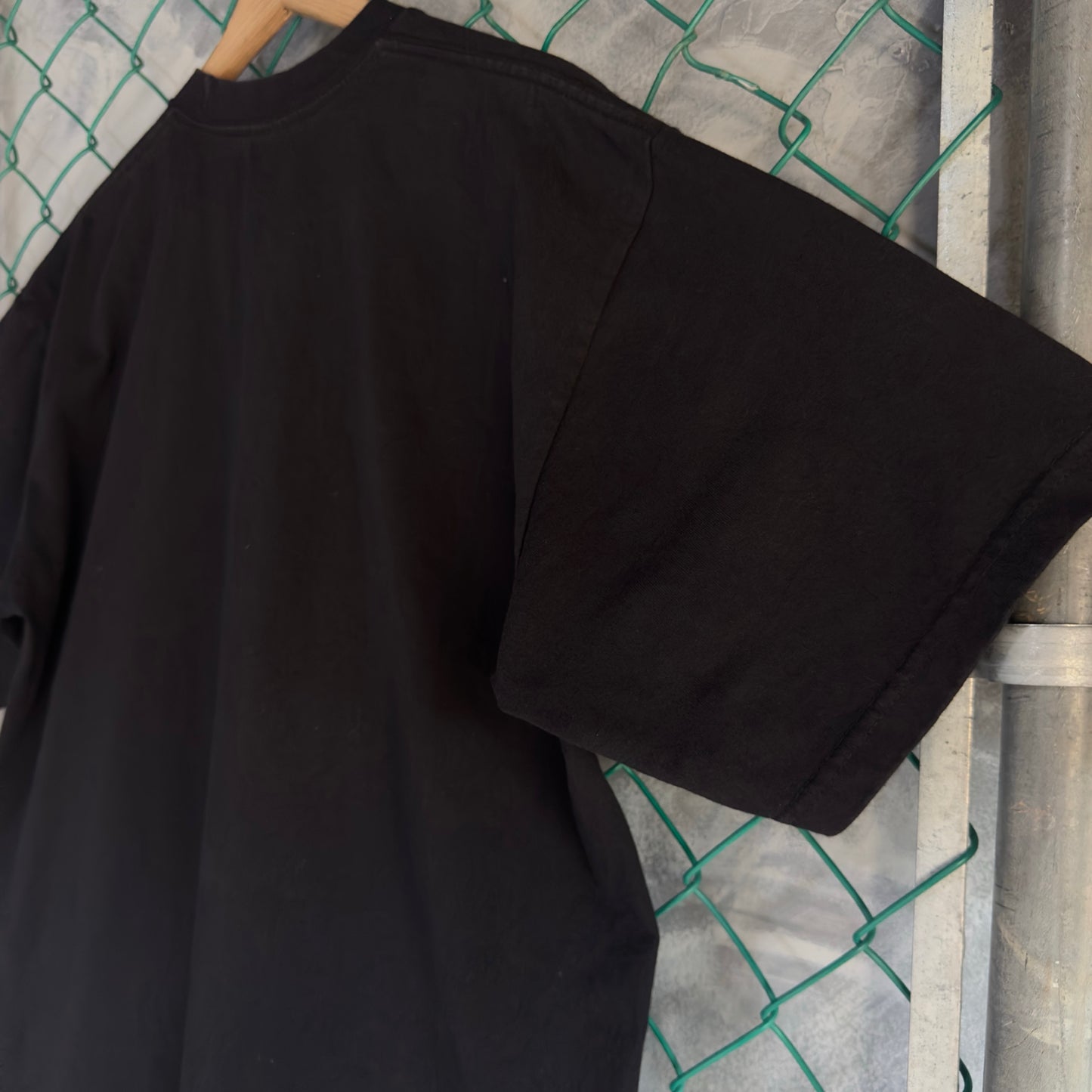 Camisa Pro Club De Hombre Talla XL Color Negra Minimalista Basica Tela Gruesa