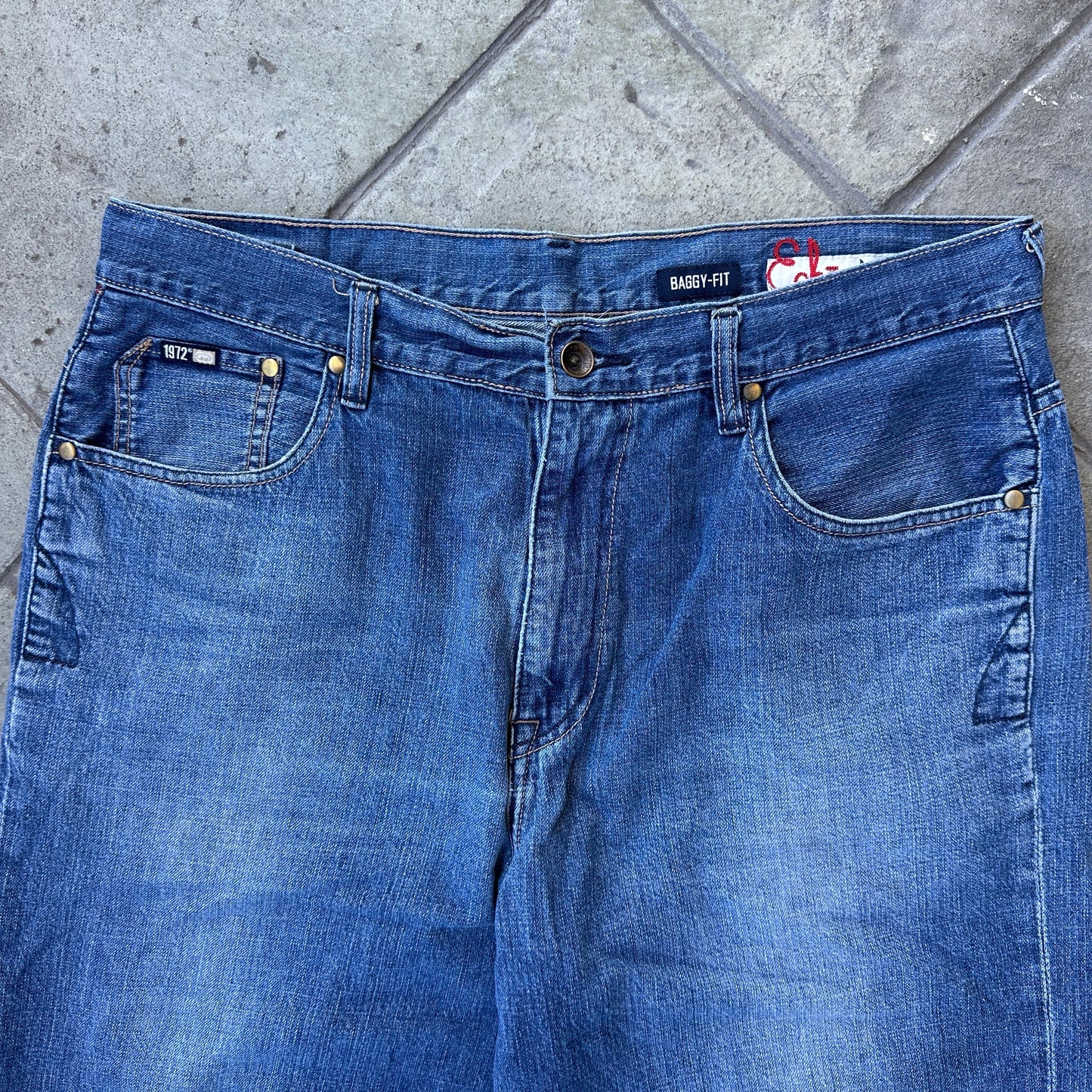 Short o Jorts Vintage Ecko Unltd De Hombre Talla 36 Color Azul Corte Baggy Y2K
