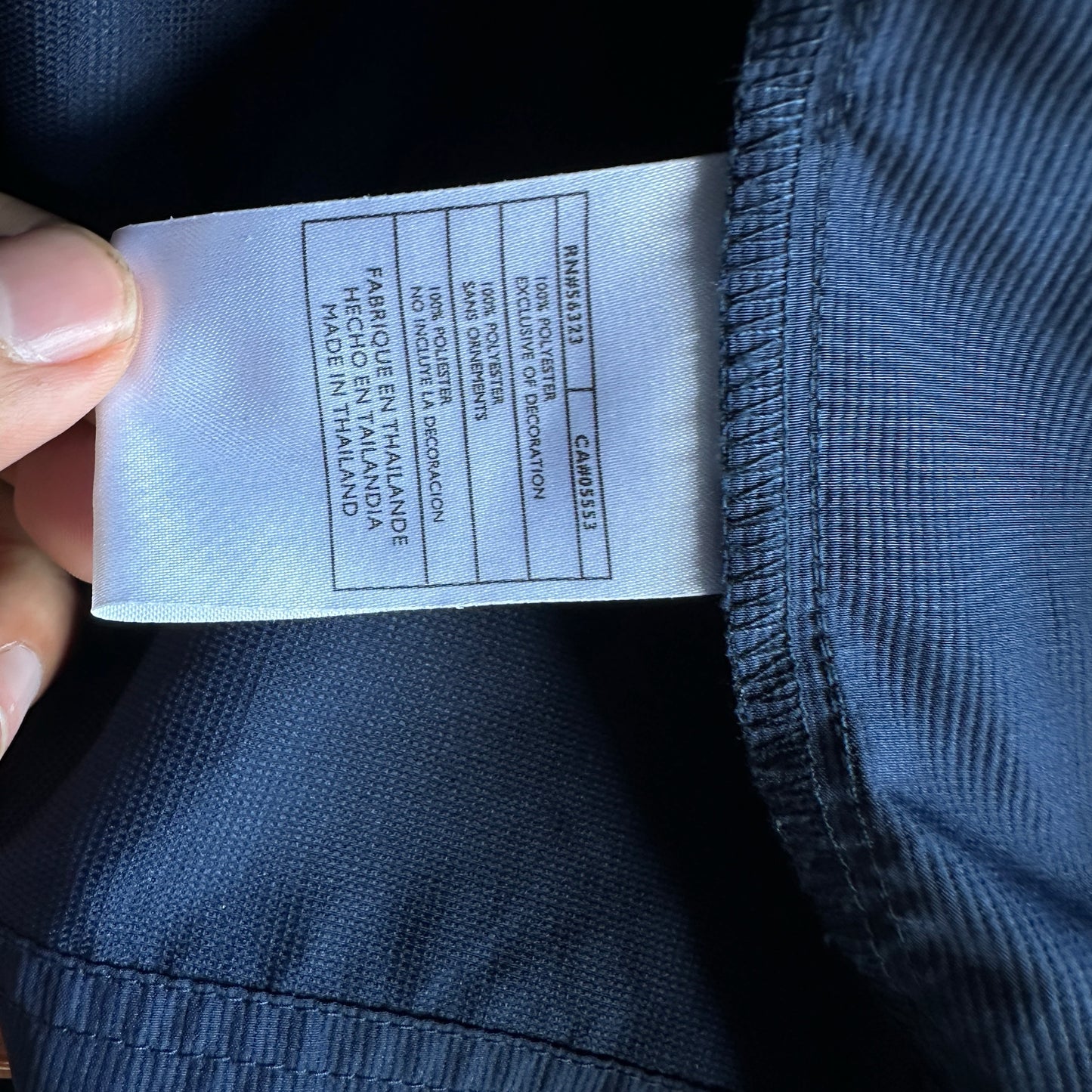 Chamarra Nike De Hombre Talla XL Color Azul Marino Dri Fit De Ziper