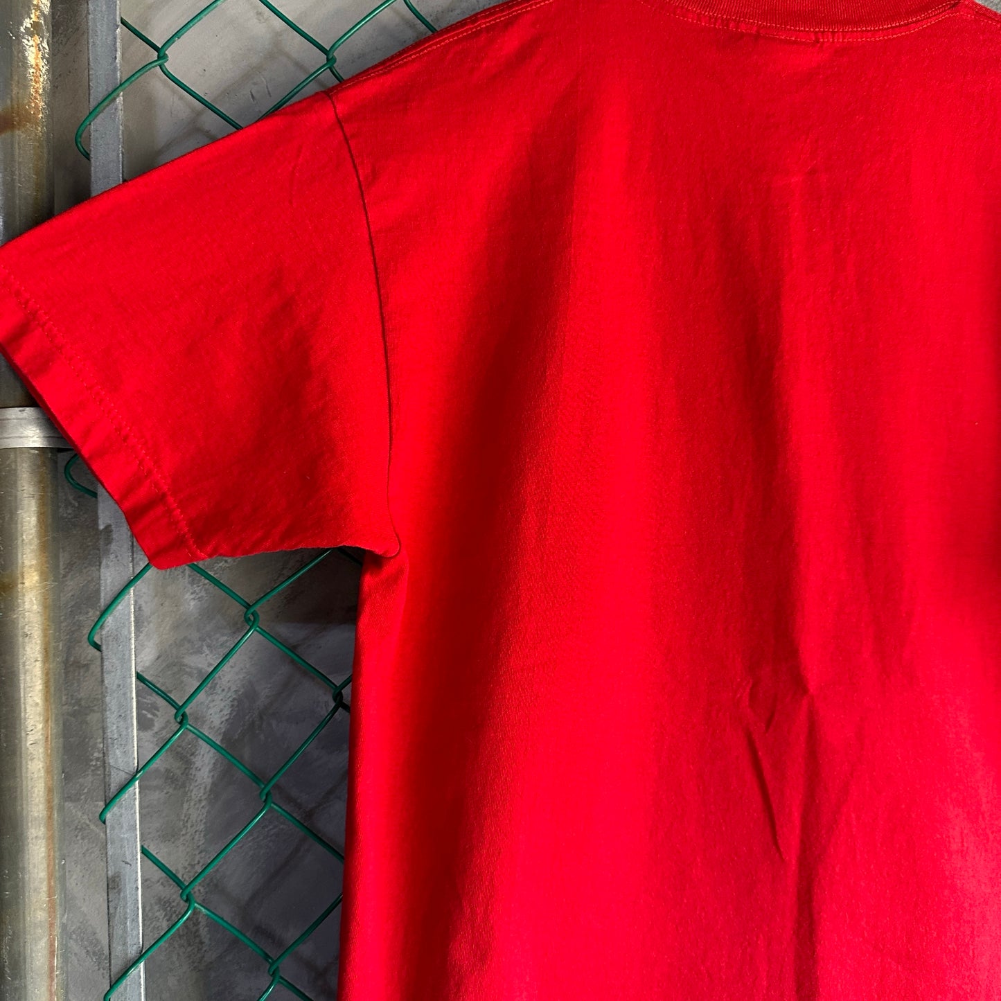 Camisa Vintage DE M&M Amarillo De Hombre Talla L Color Rojo Navideno
