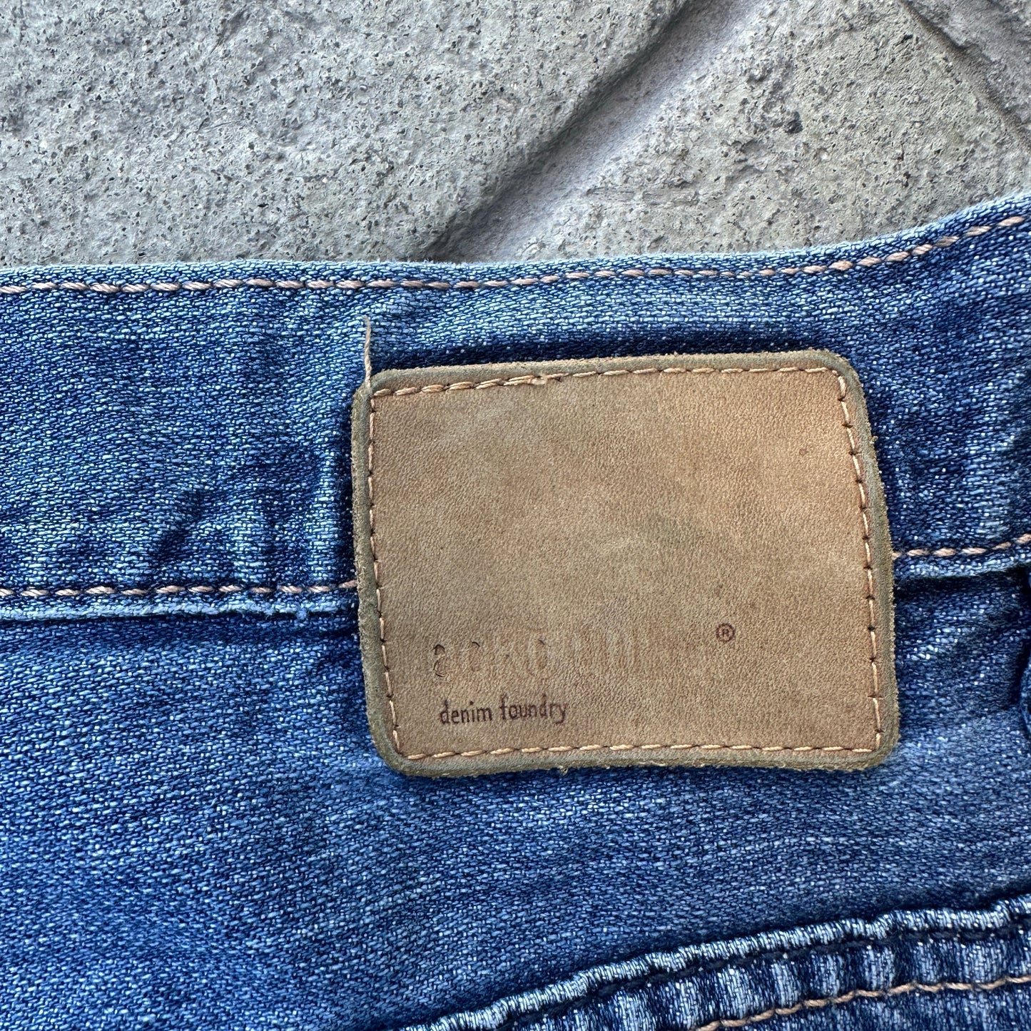 Short o Jorts Vintage Ecko Unltd De Hombre Talla 36 Color Azul Corte Baggy Y2K