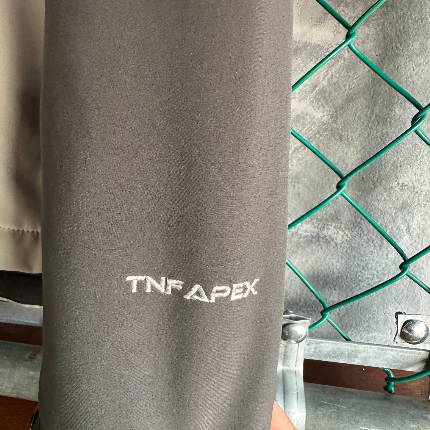 Chamarra The North Face De Hombre Talla XL Color Blanco Gris Forro Polar Táctica