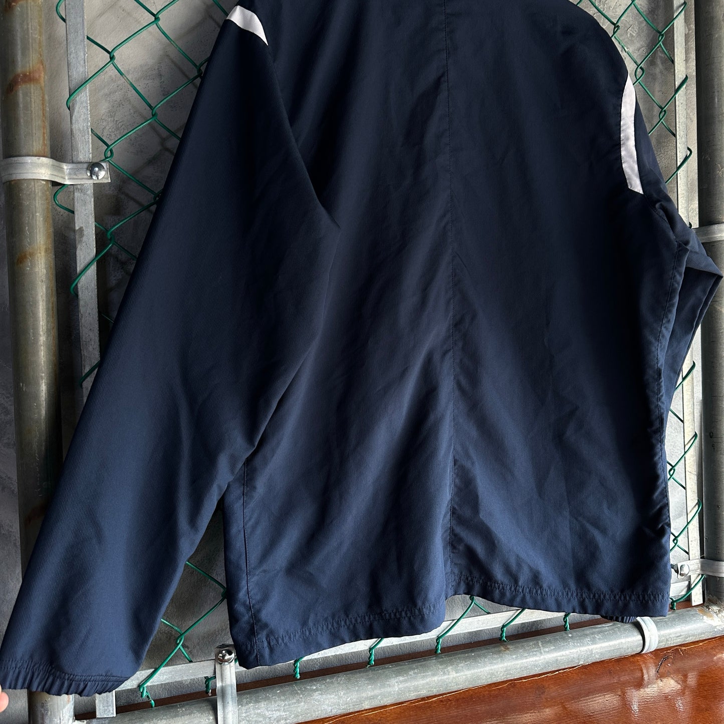 Chamarra Nike De Hombre Talla XL Color Azul Marino Dri Fit De Ziper