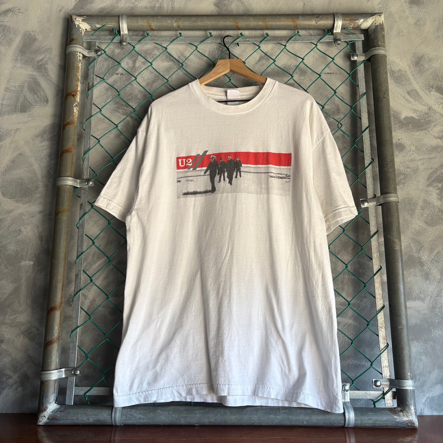 Playera Básica Murina Para Hombre Talla XL Color Blanco U2 Vértigo 05