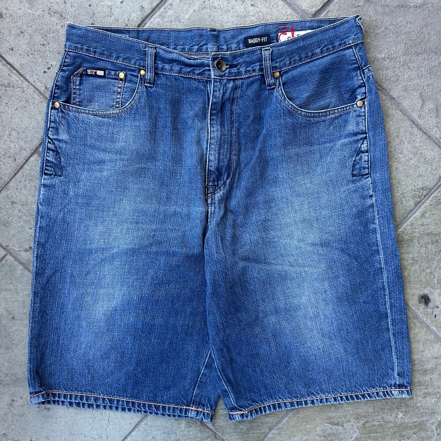 Short o Jorts Vintage Ecko Unltd De Hombre Talla 36 Color Azul Corte Baggy Y2K