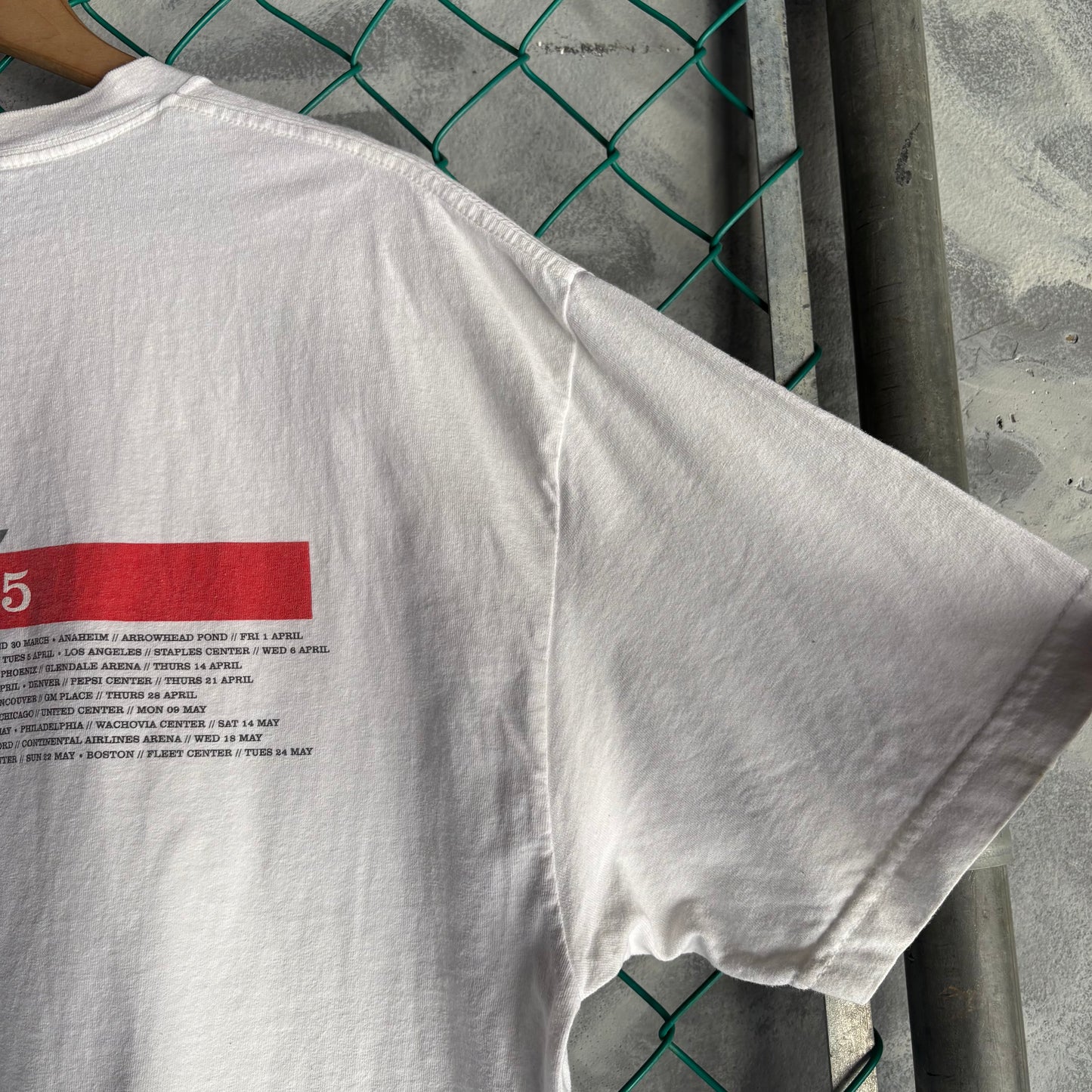 Playera Básica Murina Para Hombre Talla XL Color Blanco U2 Vértigo 05