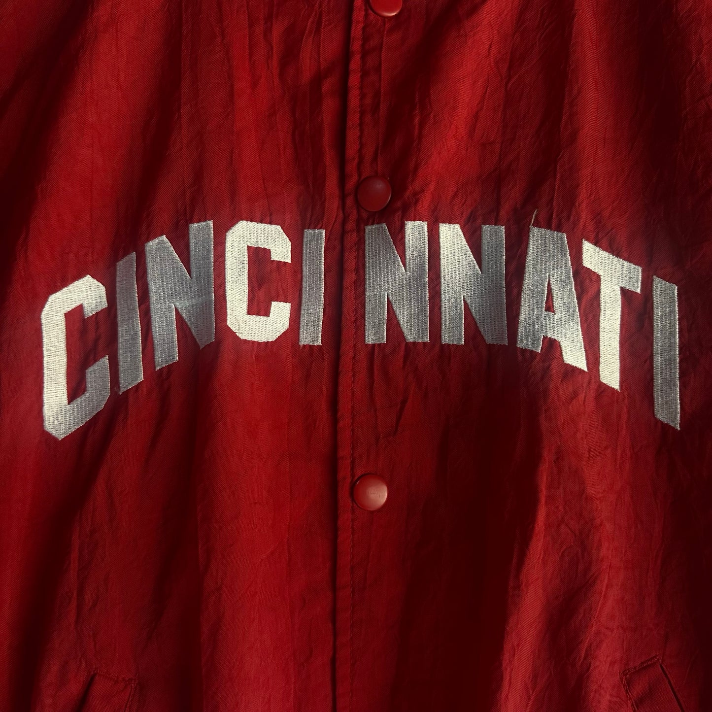 Chamarra De Cincinnati Reds Starter De Hombre Talla M Color Rojo Vintage