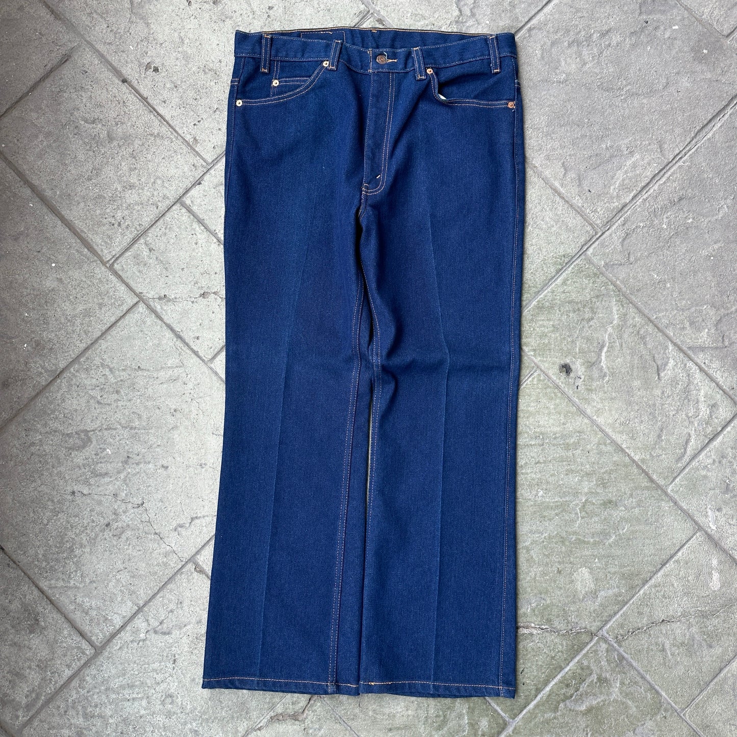 Pantalon Levis De Hombre Talla 38x30 Color Azul Corte Acampanado 517 Vintage BootCut