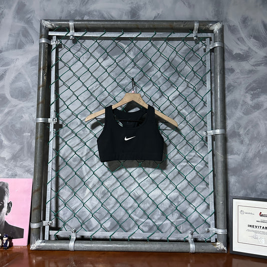 Bra O Top Deportivo Nike De Mujer Talla S Color Negro Gimansio Pilates Yoga