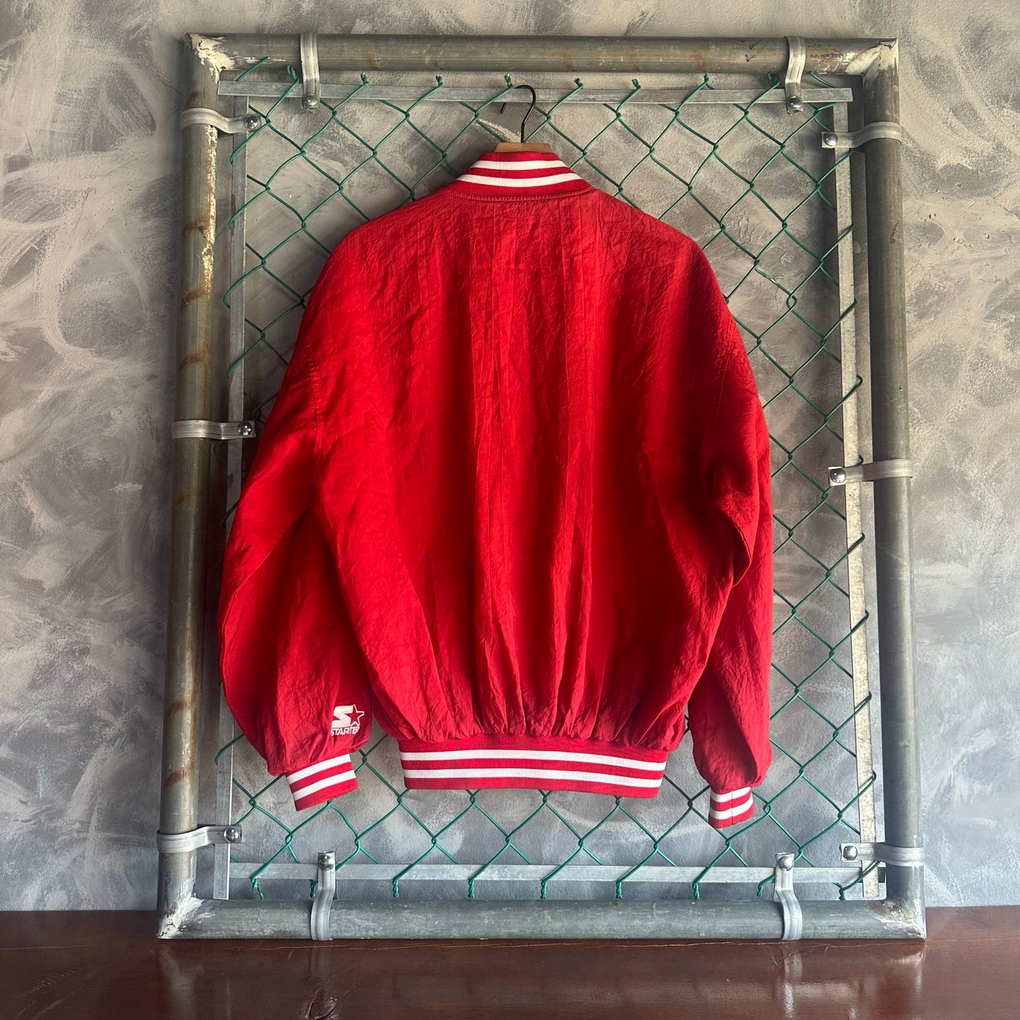 Chamarra De Cincinnati Reds Starter De Hombre Talla M Color Rojo Vintage