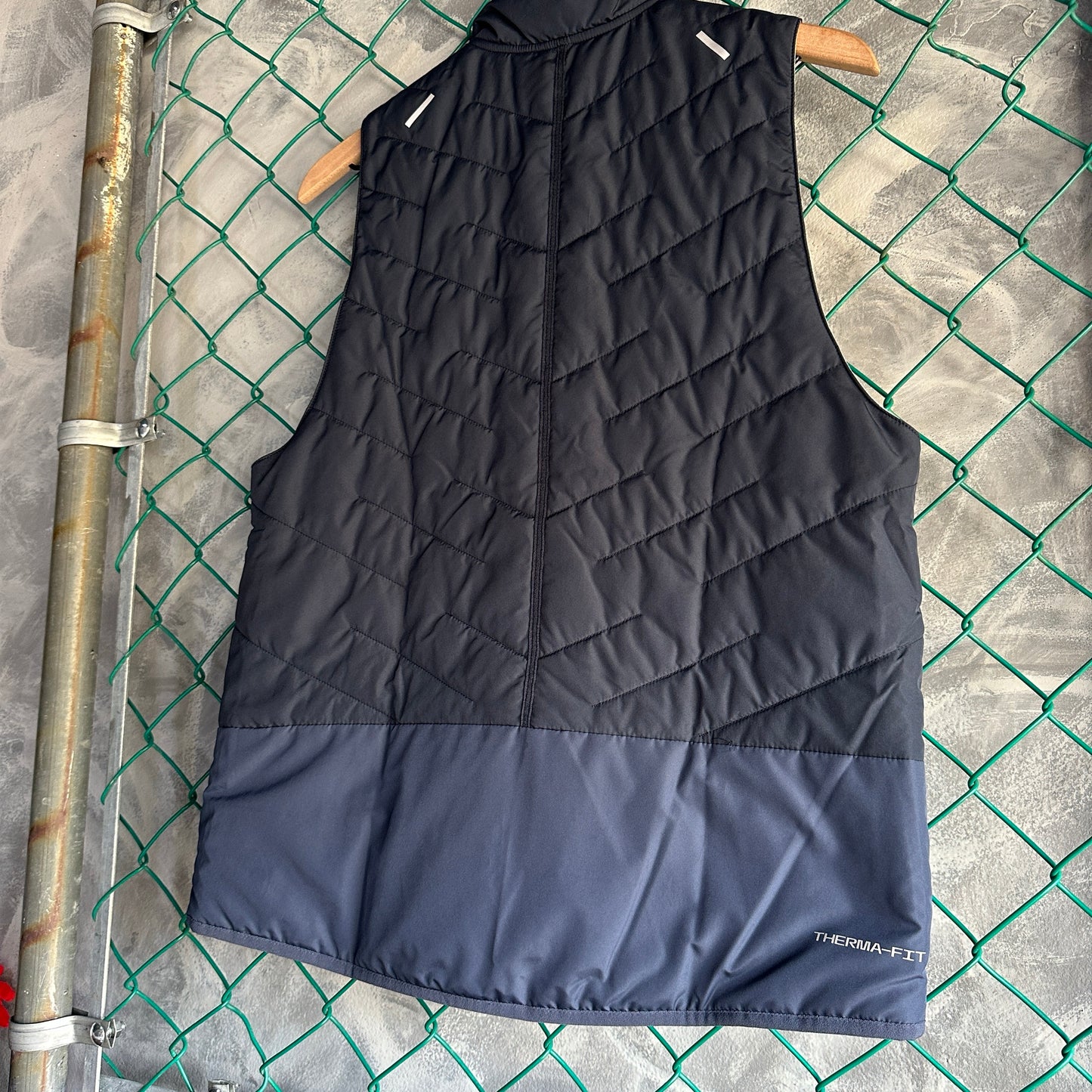 Chaleco Nike De Hombre Talla M Color Azul Therma Fit Nuevo Con Etiquetas