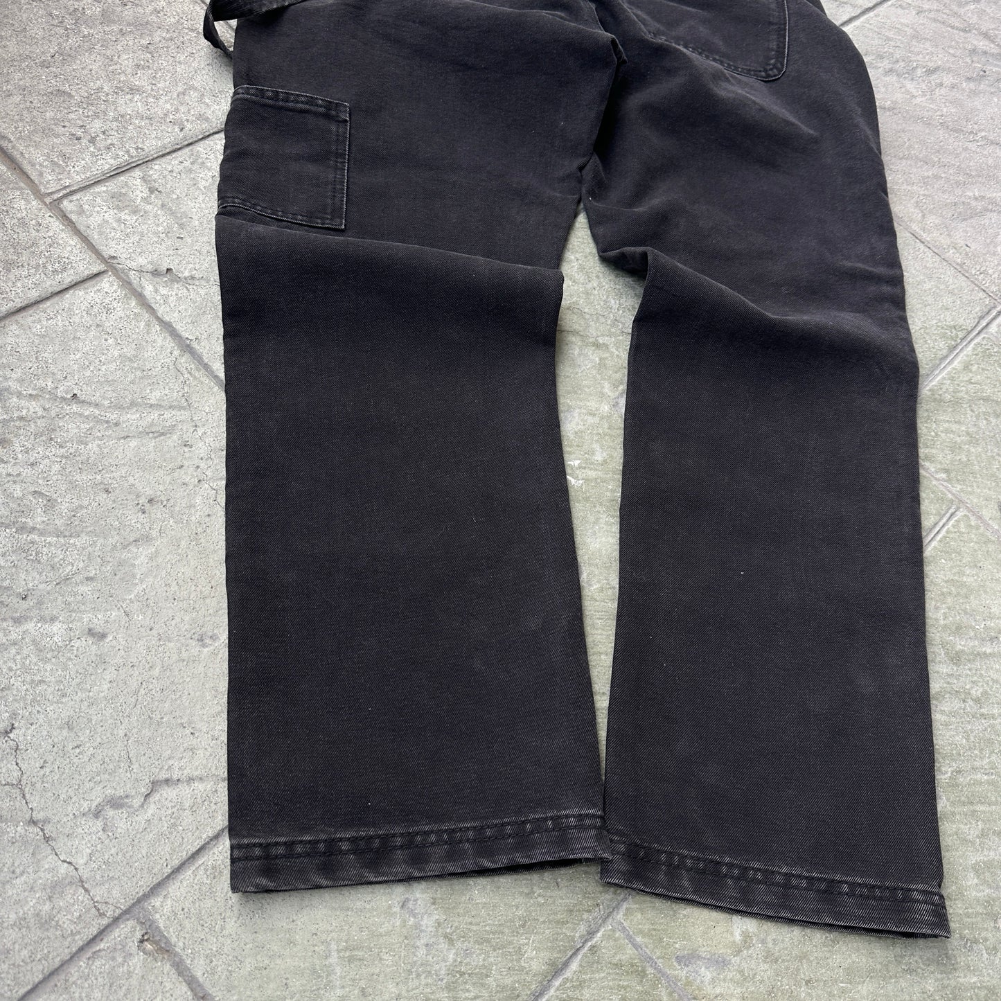 Pantalon No Boundaries De Hombre Talla 38x30 Color Negro Estilo Doble Rodilla Nuevo Con Etiquetas