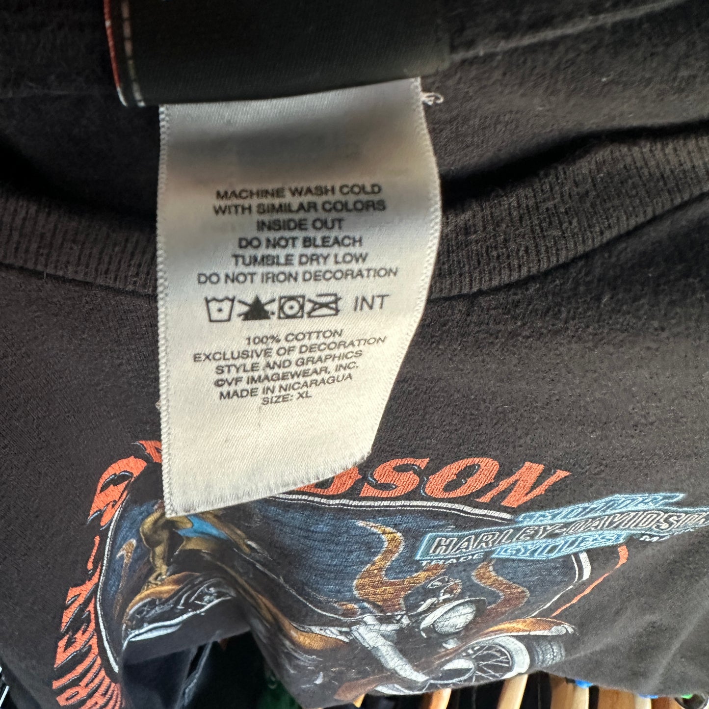 Playera Harley Davidson Para hombre Talla XL Color Negro SweetWater