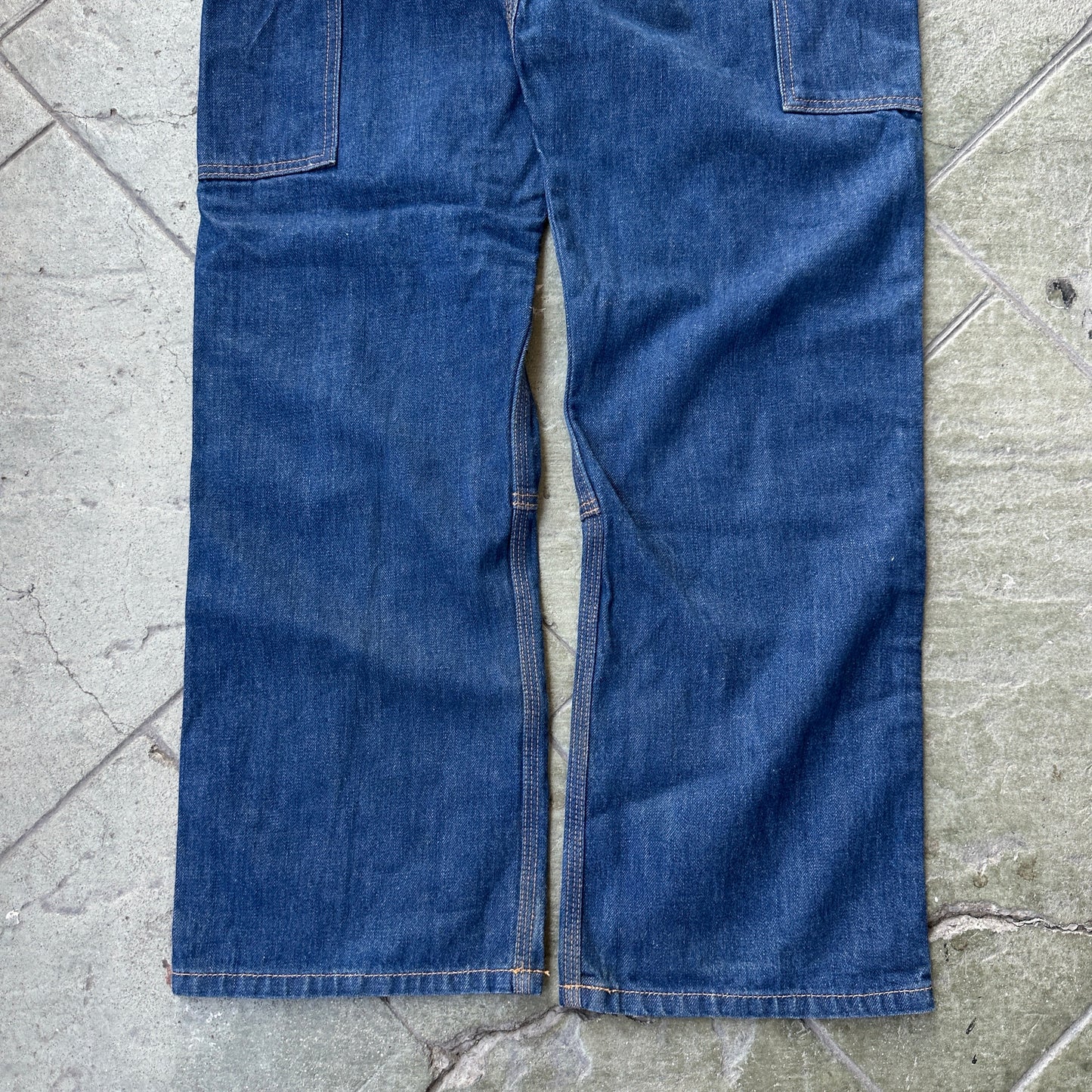 Pantalon Patagonia De Hombre Talla 31 Queda (32x32) Color Azul Doble Rodilla Carpintero Vintage