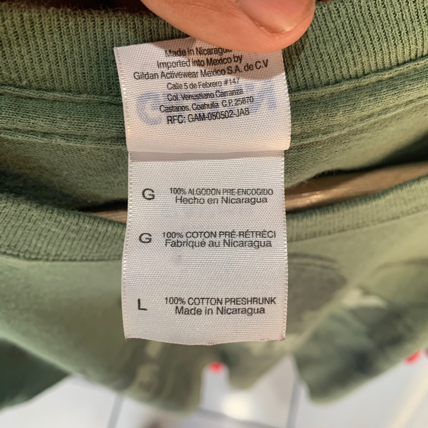 Playera Gildan Para Hombre Talla L Color Verde Call Of Duty Black Ops