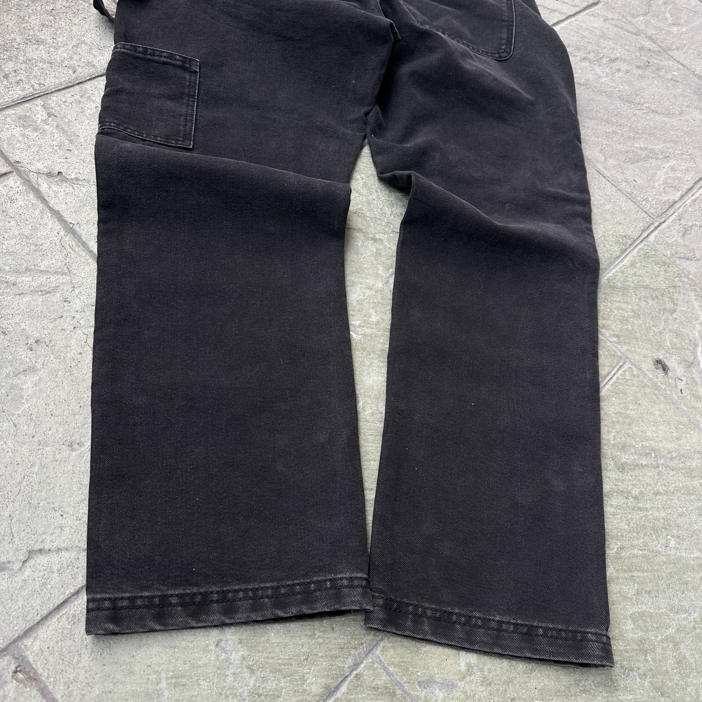 Pantalon No Boundaries De Hombre Talla 38x30 Color Negro Estilo Doble Rodilla Nuevo Con Etiquetas