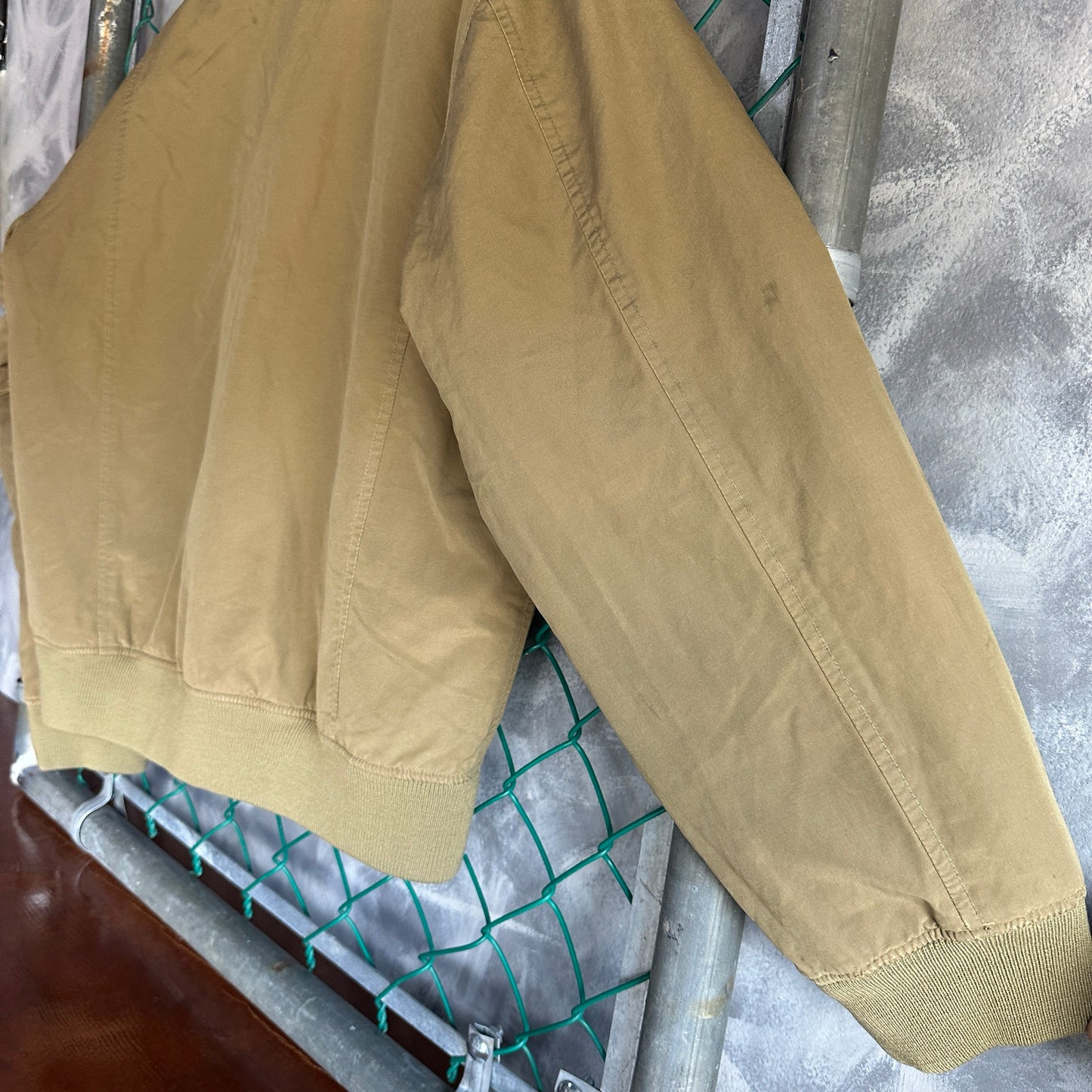 Chamarra Double Ralph Lauren Bomber Jacket De Hombre Talla L Color Verde Desvanecido
