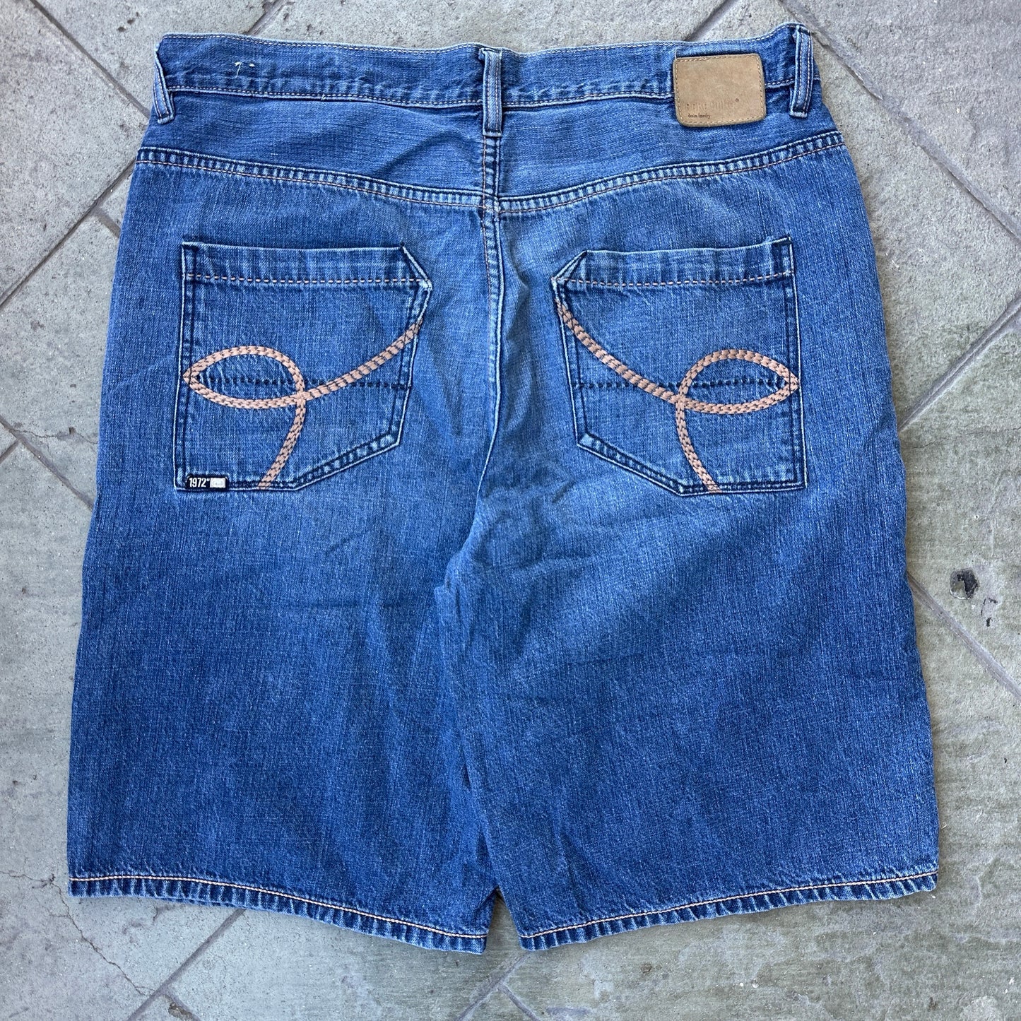 Short o Jorts Vintage Ecko Unltd De Hombre Talla 36 Color Azul Corte Baggy Y2K