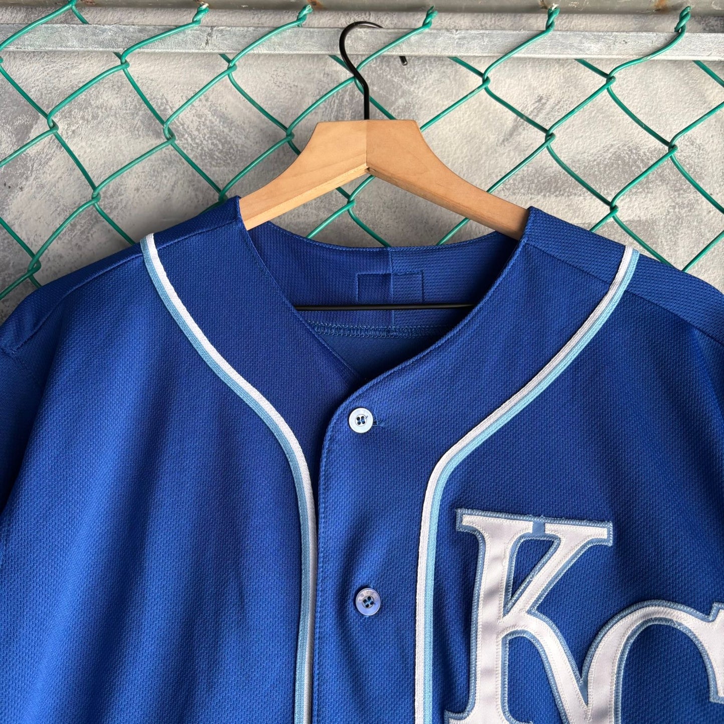 Jersey De Kansas City Royals Majestic De Hombre Talla 44 Color Azul World Series