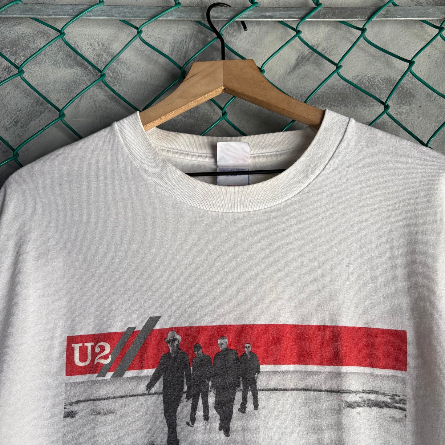 Playera Básica Murina Para Hombre Talla XL Color Blanco U2 Vértigo 05