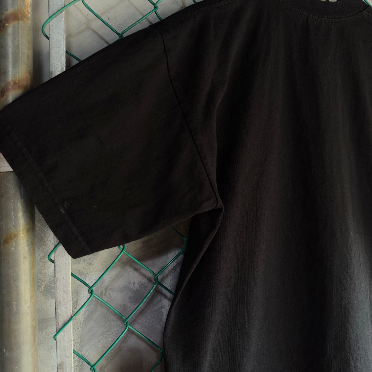 Camisa Pro Club De Hombre Talla XL Color Negra Minimalista Basica Tela Gruesa