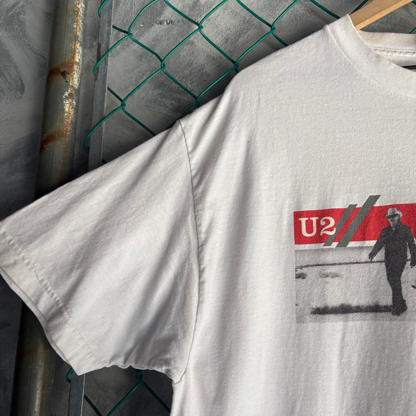 Playera Básica Murina Para Hombre Talla XL Color Blanco U2 Vértigo 05
