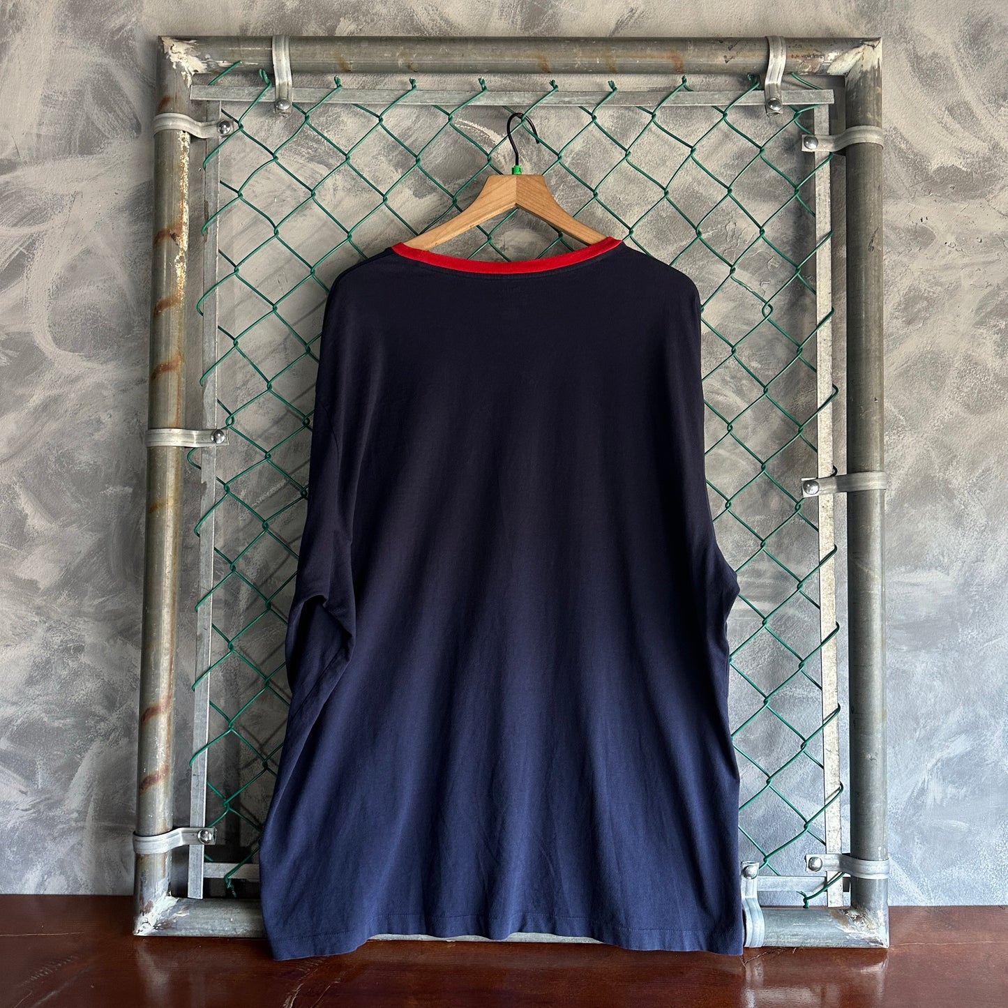 Camisa Polo Ralph Lauren De Hombre Talla Xl Color Azul Marino Lofi Manga Larga