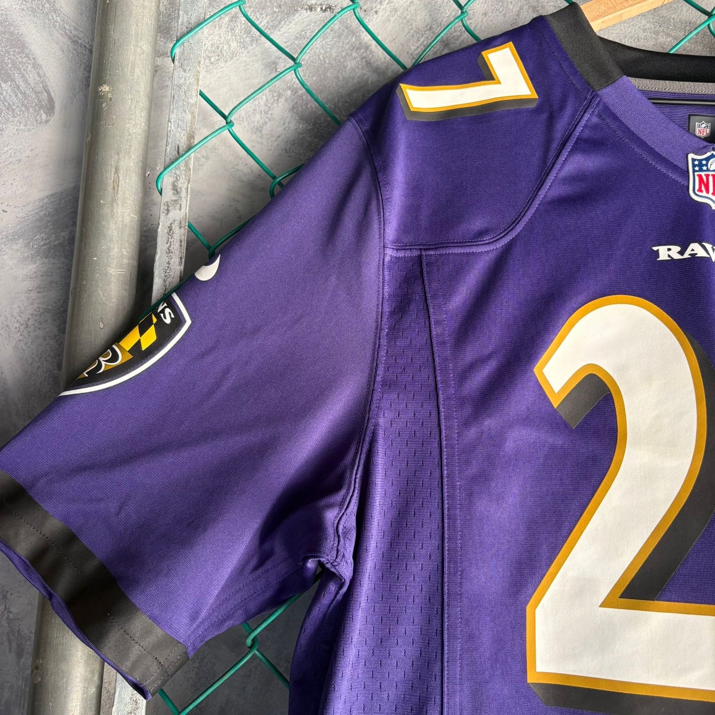 Jersey De Ravens Rice #27 Nike De Hombre Talla M Color Morado NFL