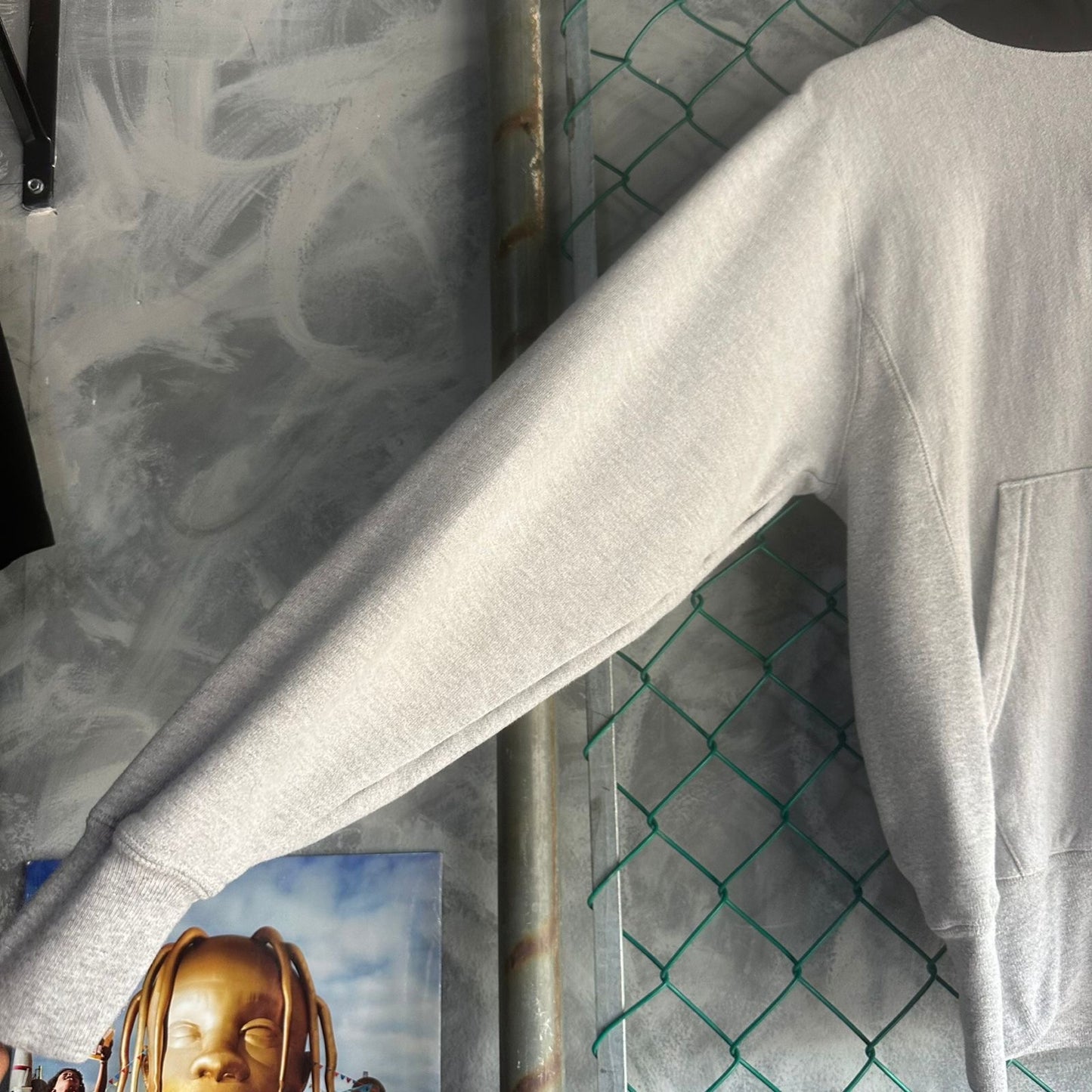 Hoodie Champion De hombre Talla S Color Gris Reverse Weave 90s Vintage