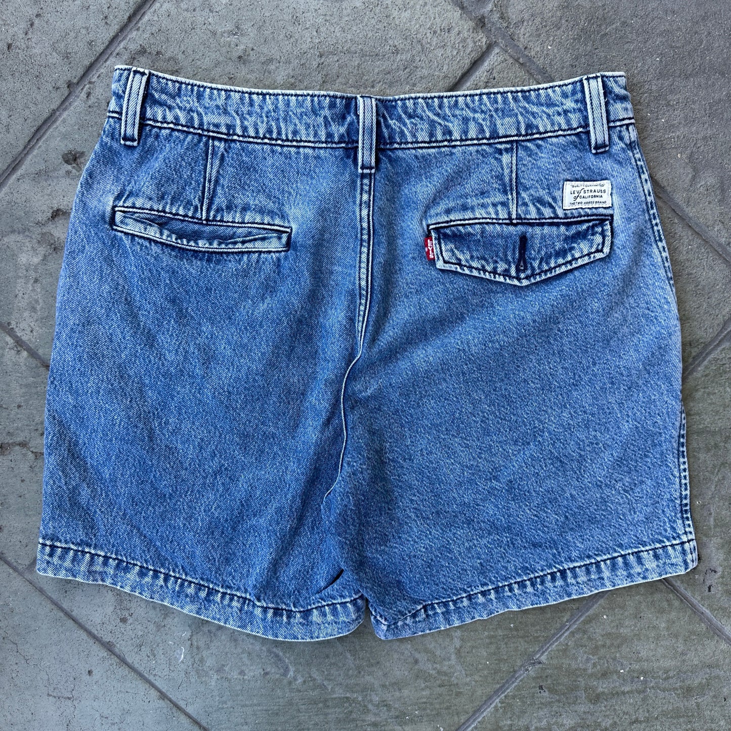 Short o Jort Vintage Levis De Hombre Talla 32 Color Azul Claro Chinos Big E Premium