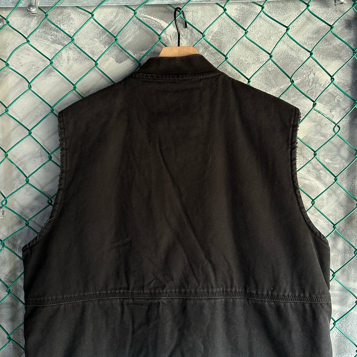 Chaleco Timberland De Hombre Talla L Color Negro Con Forro de Peluche Estilo Carhartt de Trabajo