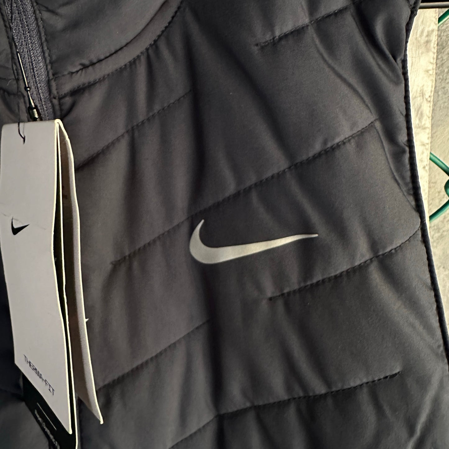 Chaleco Nike De Hombre Talla M Color Azul Therma Fit Nuevo Con Etiquetas