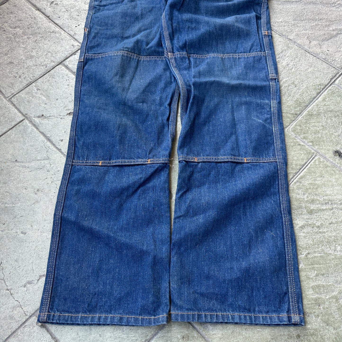 Pantalon Patagonia De Hombre Talla 31 Queda (32x32) Color Azul Doble Rodilla Carpintero Vintage