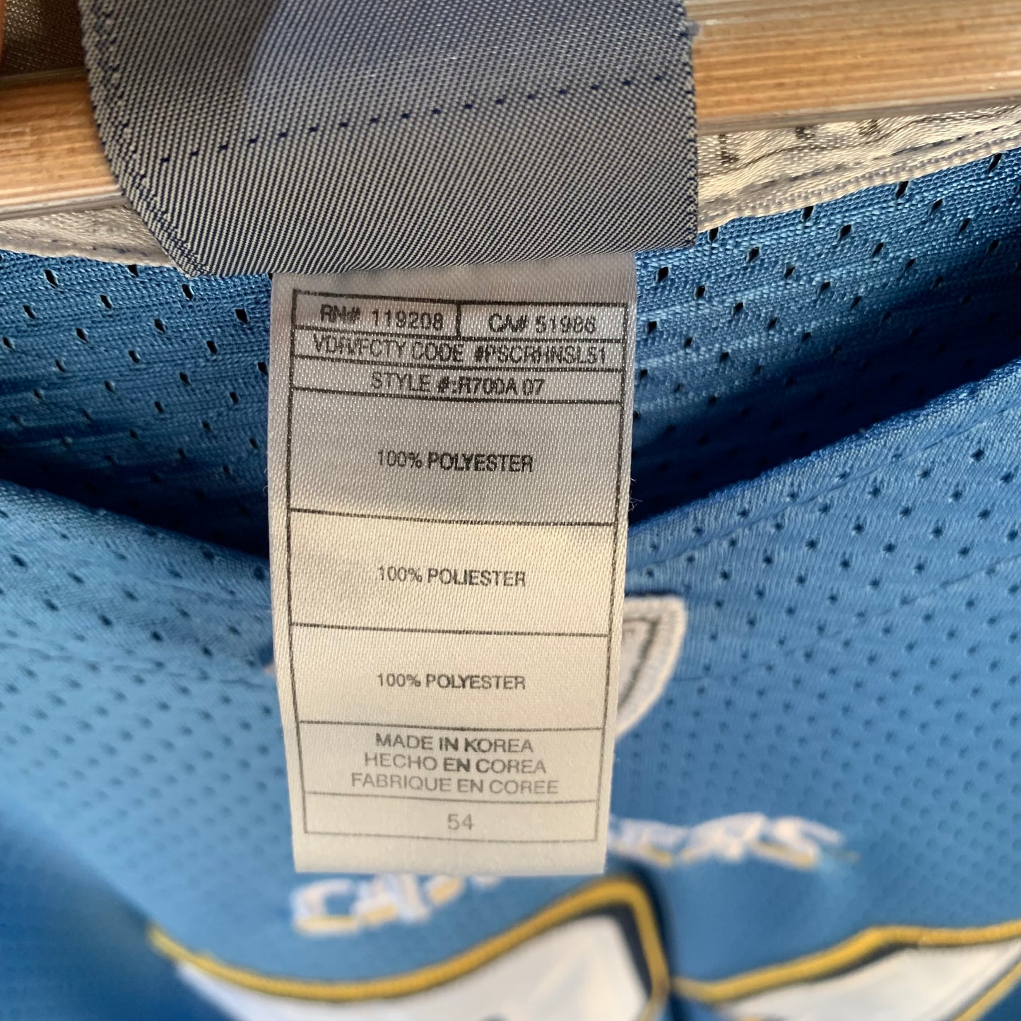 Jersey Reebook Para Hombre Talla 2XL Color Azul San Diego Chargers NFL Tomlinson #21