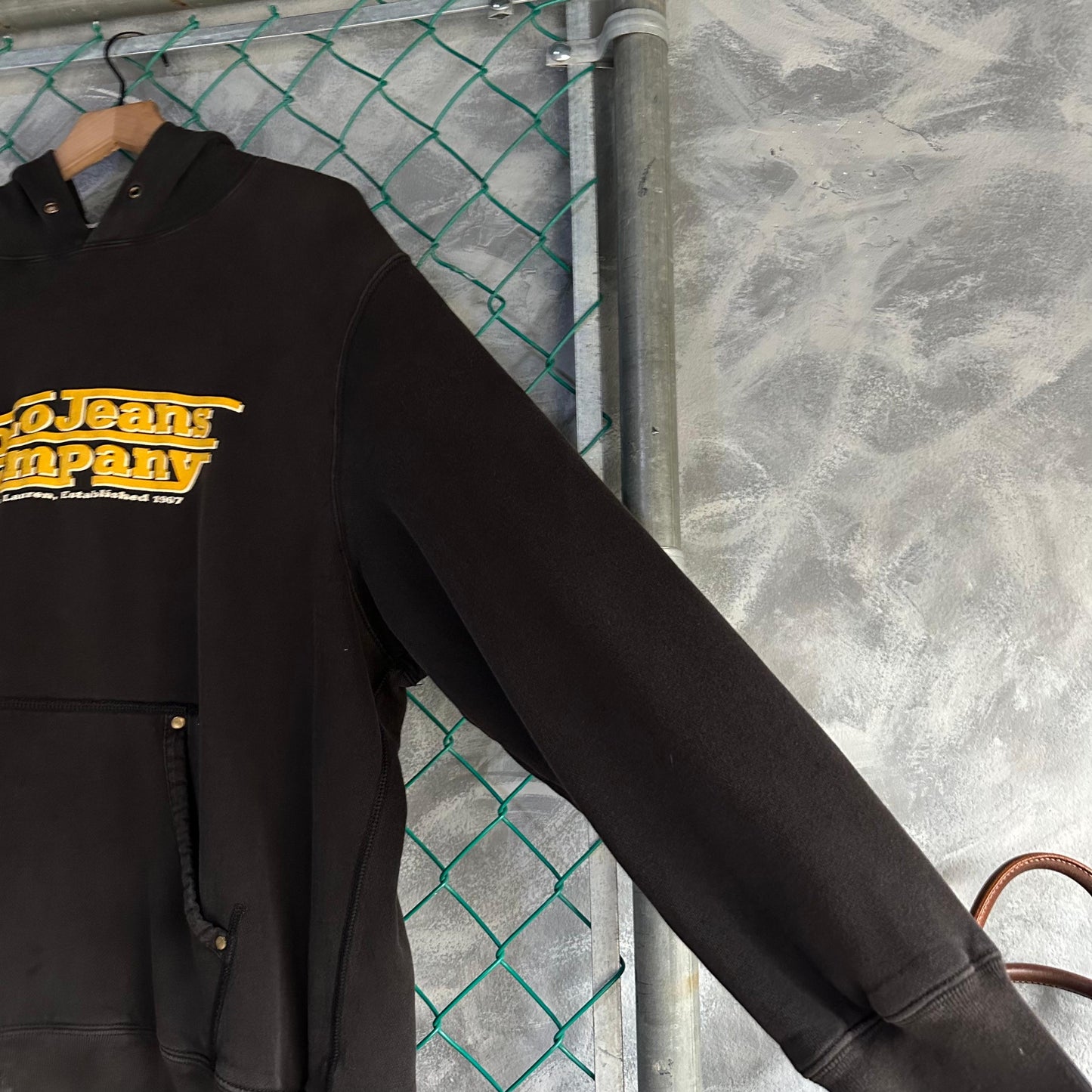 Hoodie Polo Ralph Lauren De Hombre Talla L Color Negro Con Forro Por Dentro Tela Pesada Polo Jeans