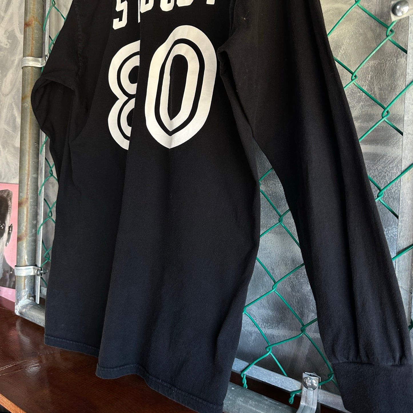 Camisa Stussy De Hombre Talla L Color Negro Manga Larga